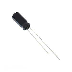 Distribuidor Autorizado EEU-FR1C101 Condensador de Aluminio de 100 uF, 20%, 16V, Radial, de Montaje a Través de Orificio - Product Image 1