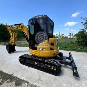 Excavatrice d'occasion CAT305 d'origine japonaise, excavatrice d'occasion CAT305.5E2, mini-excavatrice Caterpillar CAT 306, 307, 308 de 5,5 tonnes - Product Image 5