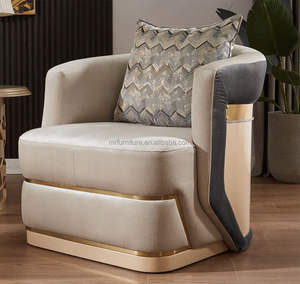 Sofá Cómodo Muebles de sala de estar Salón seccional Sofás de combinación más nuevos Sofá de lujo Apartamento de hotel Chesterfield - Product Image 4