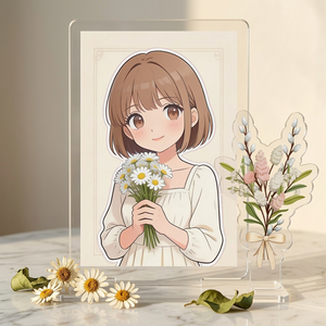 Muestra gratis sin tarifa de molde personalizado anime figura de dibujos animados fotos impreso mini acrílico stand - Product Image 2