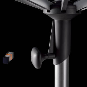 <span class=keywords><strong>Parasol</strong></span> et base d'extérieur de 9 pieds avec lumières solaires Terrasse 3*3M - Product Image 3