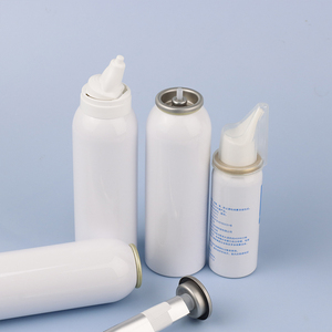 LOGO bianco personalizzato in alluminio vuoto Aerosol nasale può sacchetto da 150 ml sulla <span class=keywords><strong>valvola</strong></span> con attuatore e tappi - Product Image 6