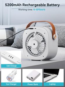 Refroidisseur d'air évaporatif portable, ventilateur de refroidissement à eau USB, silencieux, pour usage personnel - Product Image 3