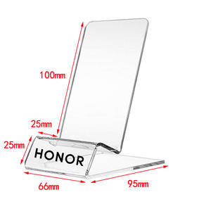 批发定制透明亚克力手机支架支架环保ABS移动展示架现代零售推广家居储物 - Product Image 3