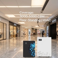 Diffuseur d'huiles essentielles intelligent en métal pour hôtel, logo personnalisé, humidificateur d'air parfumé, diffuseur d'arômes électrique