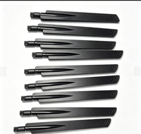Antenne rotative mâle à polarisation verticale 2,4 GHz à gain élevé Aurora Yu AN2400-67 pour routeur, passerelle et appareils sans fil (montage sur trou)