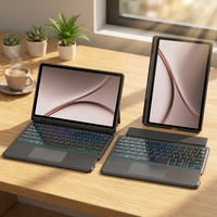 Clavier magique de haute qualité pour OnePlus Pad 4 13,2 pouces, clavier rotatif à 360 degrés avec pavé tactile intégré