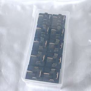 Relais automobiles V23136-J6-X48 12V 4 broches pour E39 E46 E53 E60 E61, commande du ventilateur, système électrique du moteur - Product Image 1