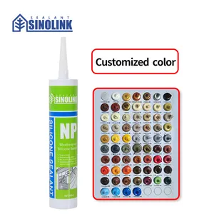 OEM Manufacturer Glass And Aluminum Neutral Silicone Sealant Clear Soft Packing Waterproof