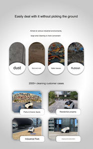 Ticari elektrikli Robot süpürgesi insansız otomatik navigasyon radar tarama zemin derin yer süpürgesi Robot dışında - Product Image 6