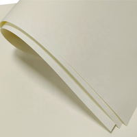 Papier bond ivoire non couché de couleur crème