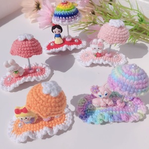 Kidscute Blancanieves Lana Crochet Lina Belle Horquilla Bebé Arco Iris Paraguas Columpio Clip Diadema Horquilla - Product Image 3