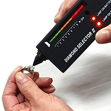 Diamond Tester,High Accuracy Jewelry Diamond Tester Professional Diamond Tester Pen Jeweler Tool for Novice and Expert