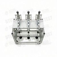Probador automático de punto de suavidad de asfalto de 4 muestras, control por PC, GB/T 4507, 0-180 ℃ Para Betún y Resina