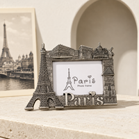 Cadeau promotionnel en gros, souvenir touristique personnalisé en résine 3D, aimant de réfrigérateur avec cadre photo, Rome, Italie, Berlin, Allemagne
