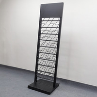 Yixun personnalisé noir carreaux de céramique armoire porte couleur plaque présentoir en aluminium gousset pierre étagère échantillon Vertical 100kg