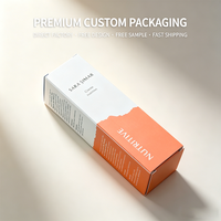 Boîte en papier rigide et pliable de luxe avec impression couleur intégrale, logo personnalisé, emballage cosmétique pour produits de beauté, fabrication directe