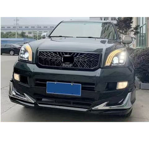 Red de rejilla de parachoques de coche, actualización de estiramiento facial para <span class=keywords><strong>Toyota</strong></span> <span class=keywords><strong>Land</strong></span> <span class=keywords><strong>Cruiser</strong></span> Prado J120 120 2002 2003 2004 2005 2009 2007 2008 2009 TRD Kits - Product Image 3