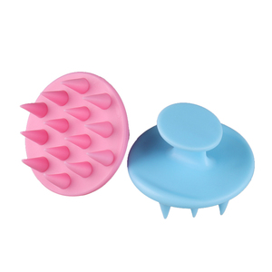 Factory Direct Customize Private Label Mini Sized Silicone Scalp Massager Shampoo <b>Brush</b> Soft Silicone Scalp Scrubber - Product Image 4