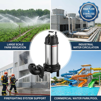 Pompa Penggiling Air Limbah & Septik Listrik Berkualitas Tinggi untuk Penggunaan Industri OEM Dapat Disesuaikan