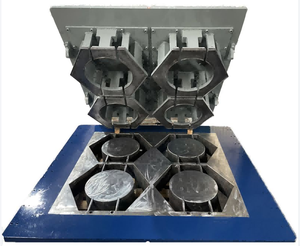 Moules pour faire des blocs isolés briques perméables pavés de plantation d'herbe blocs creux et bordures pour machine à briques en béton - Product Image 2