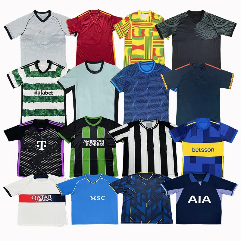 Nouveau maillot personnalisé 2023 maillot de football thaïlandais de qualité ensemble d'uniformes de football pour hommes maillot de football d'équipe vêtements de football