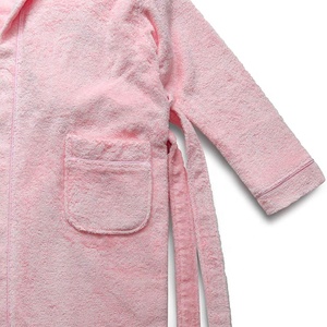Commercio all'ingrosso 100% Tessuto di Spugna di Cotone Del Bambino <span class=keywords><strong>Accappatoio</strong></span> Con Cappuccio Per <span class=keywords><strong>Bambini</strong></span> <span class=keywords><strong>Accappatoio</strong></span> per I <span class=keywords><strong>Bambini</strong></span> - Product Image 5