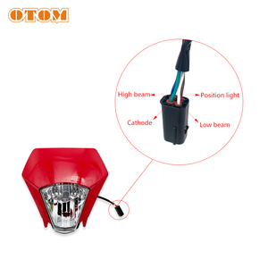 Ensemble de phares LED pour <span class=keywords><strong>moto</strong></span> tout-terrain OTOM 2024 EC ES EW 250-500 <span class=keywords><strong>Enduro</strong></span> Dirt Bike Head Light Mask pour GASGAS - Product Image 6