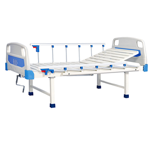 Semifowler-cama de hospital de una función, manual, con ruedas de 125mm - Product Image 6