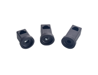 BT3292 RG01 Accessoire de verrouillage antivol durable en alliage de zinc noir pour tiges de direction rondes