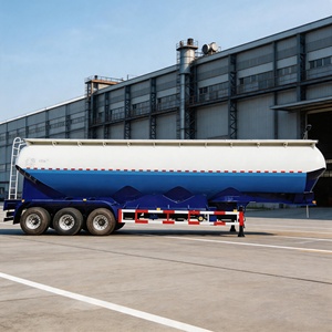 Semirremolque Popular y Duradero de 3 Ejes para Cemento a Granel con Buen Sellado para Transporte de Carga en África - Product Image 1