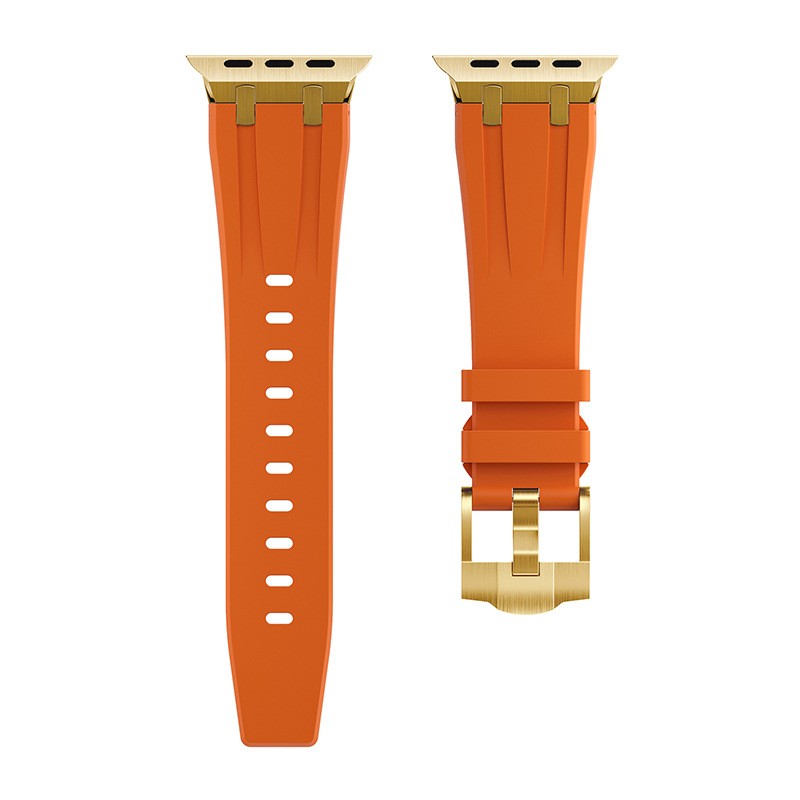 Boucle orange-or
