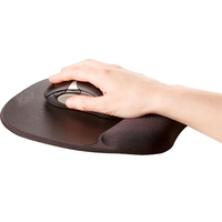 Repose-poignets en gel personnalisé en PVC, design confortable, tapis de souris pour ordinateur de bureau et ordinateur portable