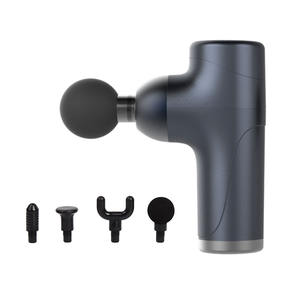 2024 nuevo lanzamiento portátil inteligente pistola de masaje de vibración de cuerpo completo Mini masajeador de mano con vibración de tejido profundo - Product Image 5