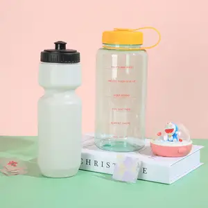 Bpa Free Wide Mouth Customizable Tumblers Carrier 32oz Sports Water Bottle Clear