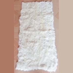 Spessi piatti di <span class=keywords><strong>pelliccia</strong></span> di coniglio vestiti naturali di buona qualità comodi scarti di <span class=keywords><strong>pelliccia</strong></span> di coniglio bianco - Product Image 1