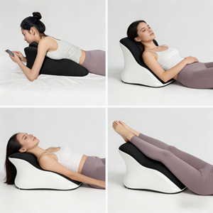 Nouvel Oreiller de Protection du Cou <span class=keywords><strong>Double</strong></span> en Mousse à Mémoire de Forme pour Couples, Époux et Épouses, pour un Sommeil Optimal et un Soulagement des Bras - Product Image 4