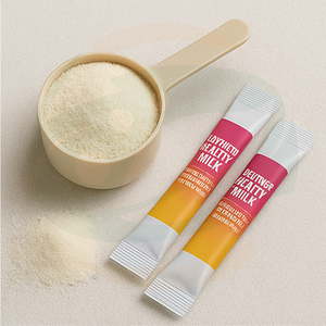 תוסף תזונה פרטי (OEM) גלוטתיון פרימיום, אבקת חלב יופי בטעם תות-מלון, משקה אבקת קולגן לתוסף תזונה לעור - Product Image 2