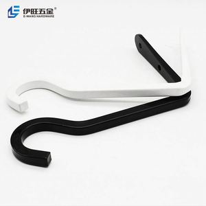 YIWANG Supports suspendus de conception de mode robuste Crochets muraux en métal simples pour l'extérieur - Product Image 2