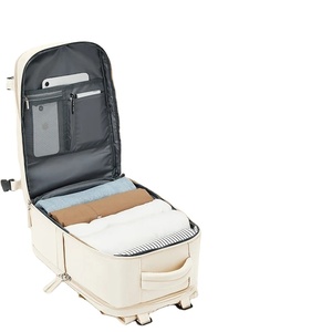 Unisex Cross-Border Casual Backpack Large Capacity Fashionable Oxford Material Zipper Waterproof Business Travel Cosmetics <b>Bag</b> - Product Image 5