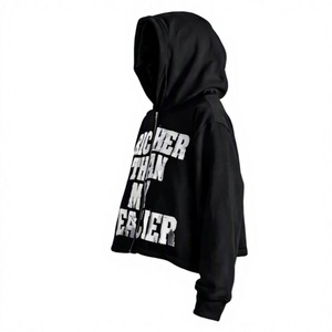เสื้อฮู้ดดี้ผู้ชายทรงโอเวอร์ไซส์ ผ้าคอตตอนหนา 500gsm ซิปหน้า สไตล์วินเทจ ปักลายแบบดิสเทรส พร้อมโลโก้สั่งทำพิเศษ คุณภาพสูง - Product Image 5