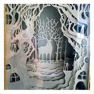 Customized Window Display Animal Paper Crafts Decoration Fashion Paper Artware Decoration