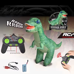Gran función completa 2,4G juguetes inflables RC ataque masivo aire Titan <span class=keywords><strong>Control</strong></span> remoto dinosaurio T Rex más de 6 pies de largo - Product Image 4