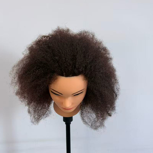 Cabeza <span class=keywords><strong>de</strong></span> Maniquí para Prácticas <span class=keywords><strong>de</strong></span> <span class=keywords><strong>Peluquería</strong></span>, Cabeza <span class=keywords><strong>de</strong></span> Maniquí para Entrenamiento <span class=keywords><strong>de</strong></span> Peinado Rizado - Product Image 4