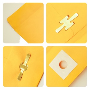 Enveloppes Kraft à Fermeture Auto-adhésive pour Documents, Enveloppes d'expédition gommées 9" x 12", Fermeture à Clip, Kraft Brun Polyvalent - Product Image 3