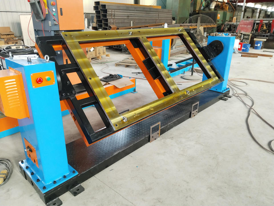 Containers Positioner Robot Collaborative Single Axis Head Tail Stock Welding Positioner with ...