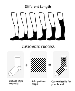 Custom Digital Printing Men's & Adult <b>Knee</b>-<b>High</b> Soccer & Football Sports <b>Socks</b> Green Striped Crew Knitted for Youth - Product Image 5