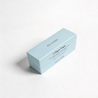 Boîte d'emballage personnalisée haut de gamme en carton rigide, aseptique, réutilisable, écologique, faite à la main, avec couvercle incliné et rabattable, pour rinçage oculaire aux huiles essentielles