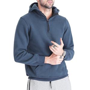 De alta calidad Anti-Pilling cremallera de gran tamaño de los hombres de encargo sudaderas con capucha de los hombres Unisex sudaderas con capucha sudaderas en a granel - Product Image 1