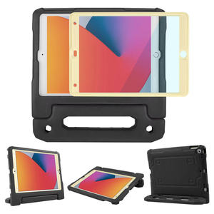 Funda HGD para iPad Air 10.9 con Protector de Pantalla Integrado, Funda Antigolpes de Cuerpo Completo con Soporte (Azul) de Plástico con Asa y Soporte - Product Image 3